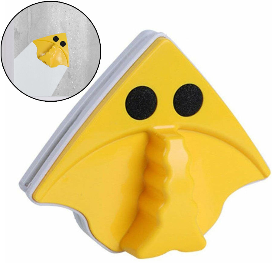 Магнітна щітка для миття вікон з двох сторін Glass Wiper (7198)