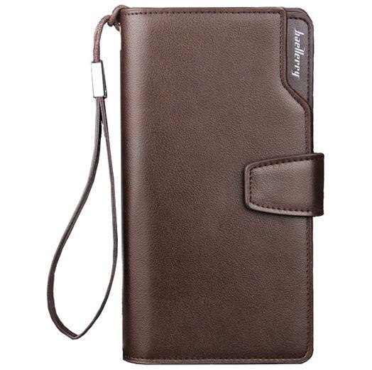 Чоловічий гаманець портмоне Baellerry Business S1063 коричневий (4751)