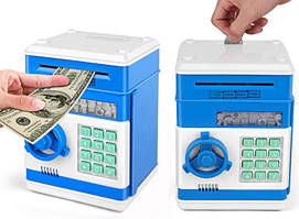 Дитяча скарбничка сейф Robot Bodyguard з відбитком пальця Pink (3475)