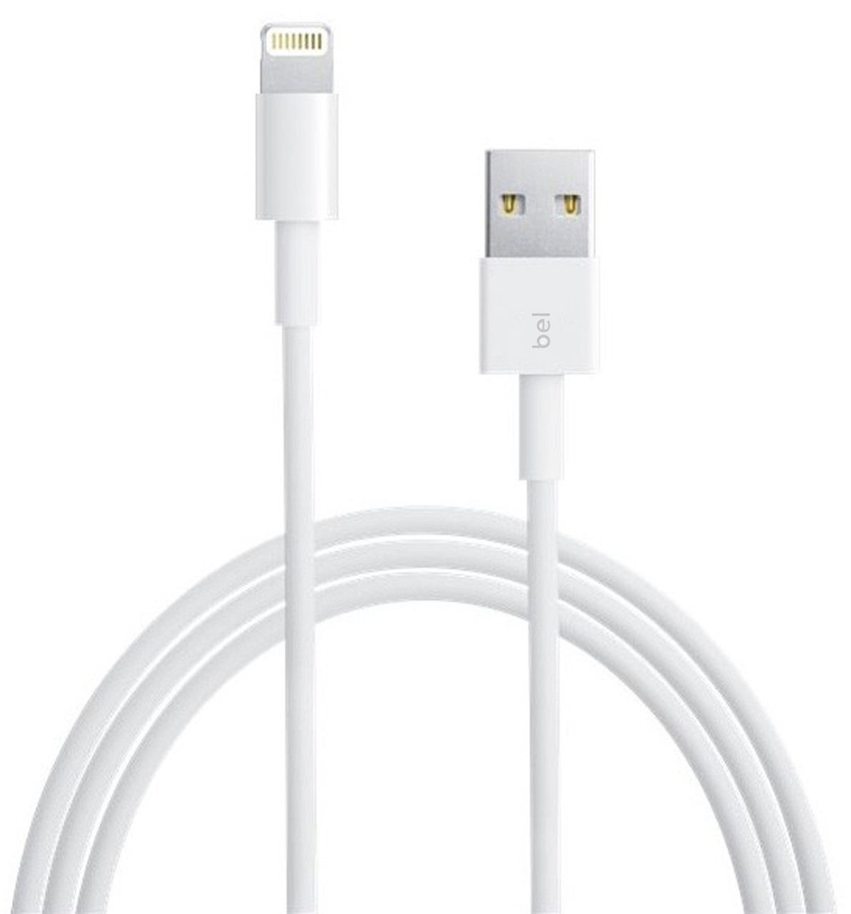 USB кабель шнур для iPhone Lightning, кабель для зарядки айфона 1м (без коробки) (28112)