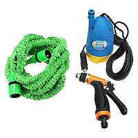 Домашня портативна автомийка CHEJIEBA + насос + компактний шланг