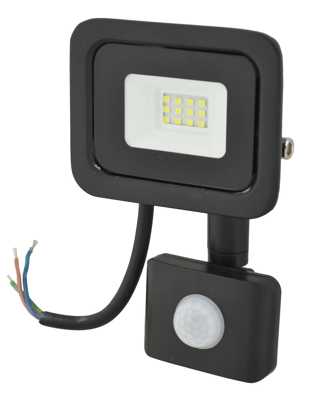 Прожектор LED c датчиком движения SLIM SENS Ritar RT- FLOOD/MS 10A 10W IP65 1000Lm Black (01202)