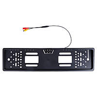 Камера заднего вида в рамке номерного знака SmartTech A58 4 LED Black (13210)