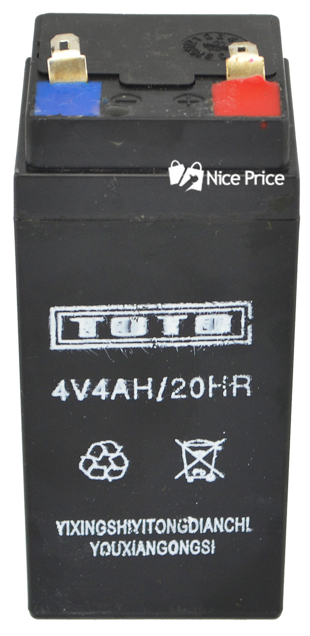 Акумулятор батарея BATTERY 4V 4.0 Ah (1514)