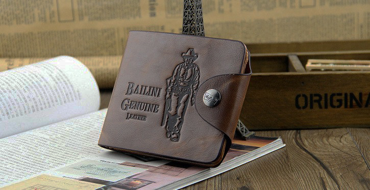 Чоловічий гаманець портмоне Bailini ковбой