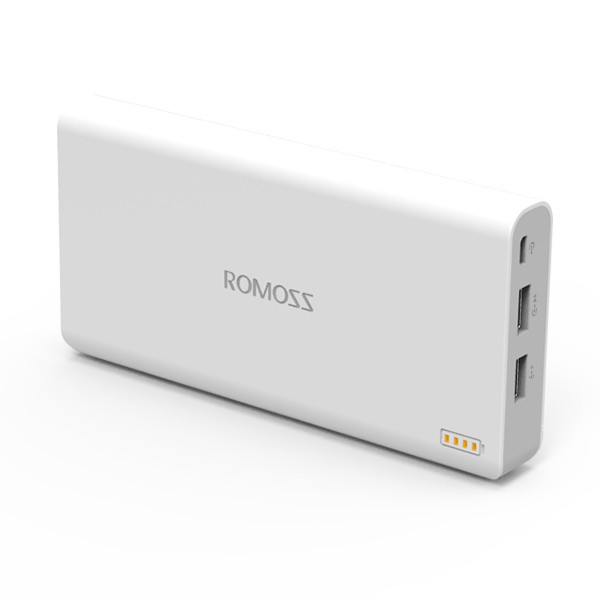 Зовнішній акумулятор Power bank 20000 mAh Romoss Sense 6 оригінал (5433)