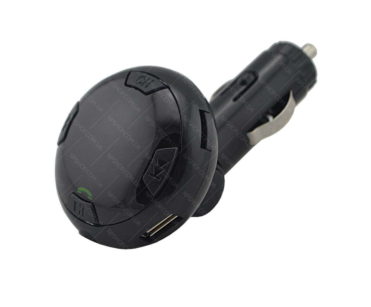 Автомобільний FM трансмітер MP3 MOD Q8 Bluetooth Black (4525)