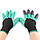 Garden Genie Gloves садові рукавички з кігтями, фото 3