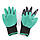 Garden Genie Gloves садові рукавички з кігтями, фото 5