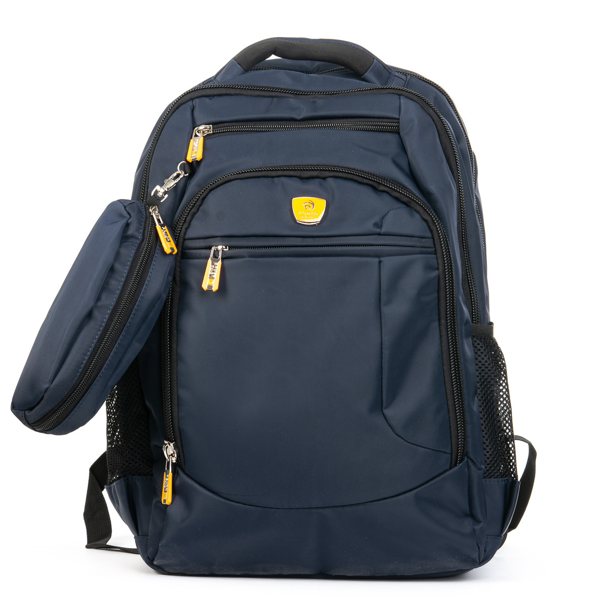 Рюкзак шкільний для хлопчика підлітковий на 2 відділу синій 45*34 см Power In Eavas 5143