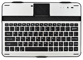 Bluetooth-клавіатура для планшета з діагоналлю 9,7-10" UKC срібна (2691)