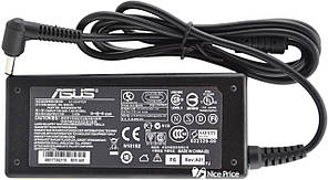 Блок живлення для ноутбука Asus 19V 3.42 A 65W 4.0x1.35 мм + кабель живлення (3086)