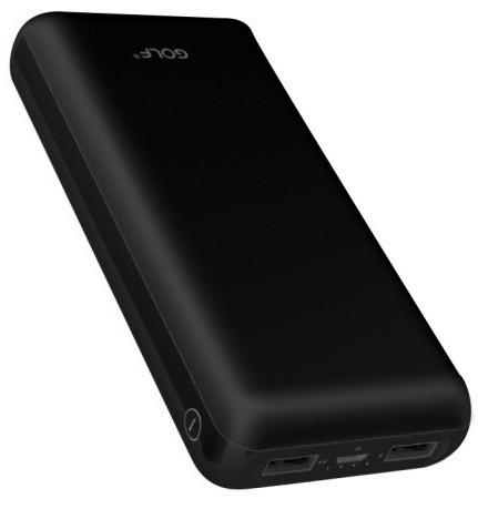 Зовнішній акумулятор Golf G57 20000 mAh Black (90710)