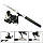 Кишенькова міні-вудка в боксі Pocket Pen Fishing Rod + котушка Black (3337), фото 6