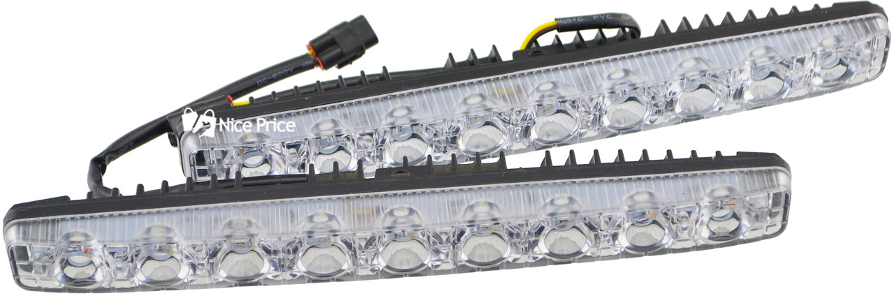 Денні ходові DRL вогні Harpoon 9W з поворотником (комплект) (11435)