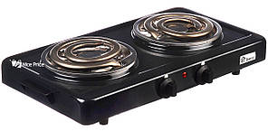 Настільна електроплита Domotec MS-5532 Black (велика спіраль) (4790)