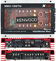 Автомобильный 4-канальный усилитель звука Kenwood MRV-1907 4000W Silver/Red