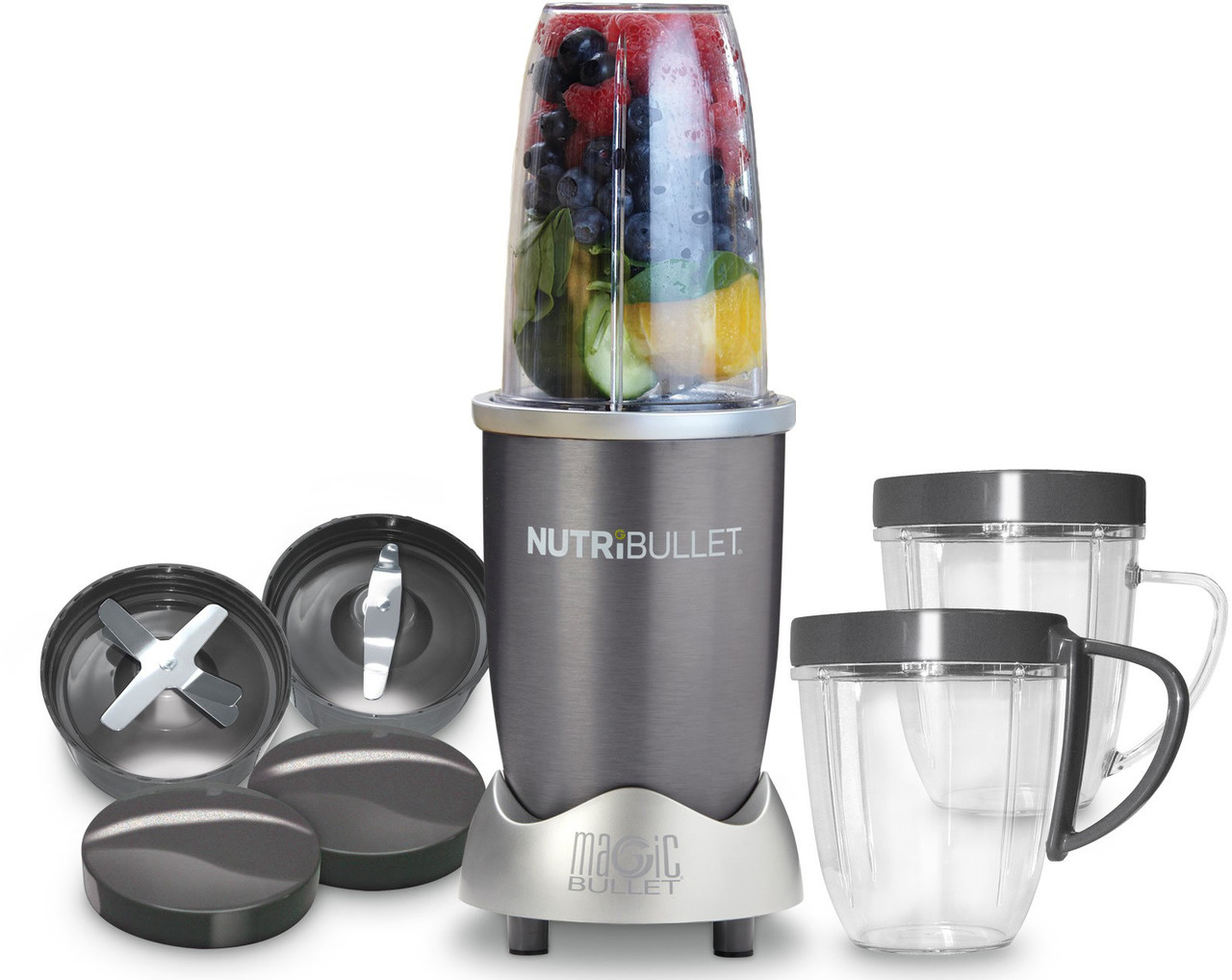 Блендер з двома чашами Magic Nutri Bullet 600 Ватт (4371)