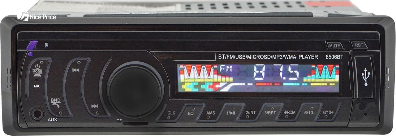 Автомагнітола 8506BT з Bluetooth (12631)