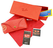 Футляр чохол для окулярів Ray Ban (повний комплект) Red