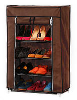 Тканинний шафа для взуття FH-5556 60x30x90 см Brown (3490)