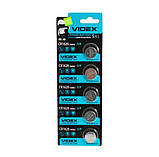Батарейка літієва Videx CR1620 5009LC 3V Блістер 5шт, фото 3
