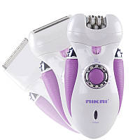 Епілятор 3 в 1 Nikai 7698 з бритвеної насадкою Violet (3822)