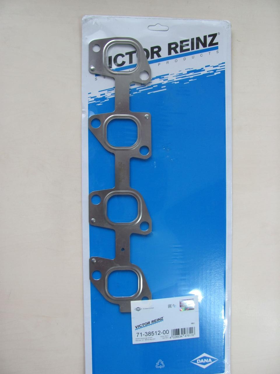 Прокладка випускного колектора Renault Mascott 3.0 DCI VICTOR REINZ, фото 1