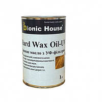 Масло для дерева Bionic House Hard Wax Oil - UV с твердым воском и УФ-защитой Прозрачное