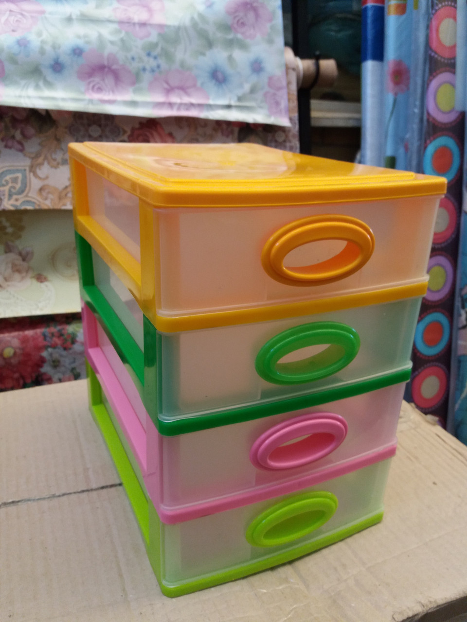 Комод для дрібниць "Кольоровий" на 4 секції, фото 1