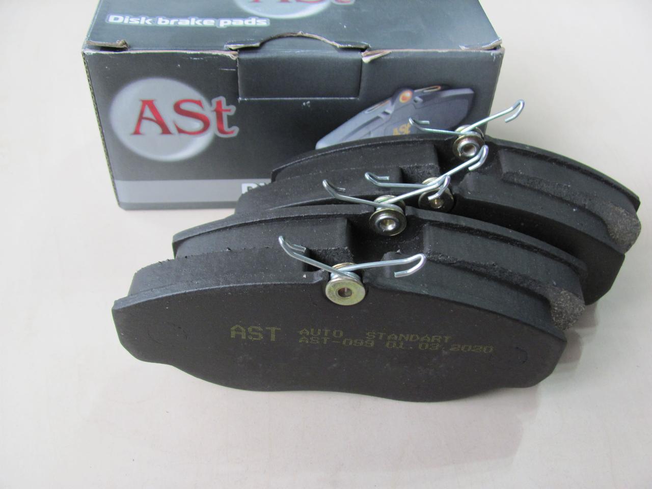 Колодки гальмівні передні Renault Trafic | Opel Vivaro | AUTO STANDART AST099