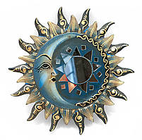 Дзеркало мозаїчне "Сонце і Місяць" (d-20 см)