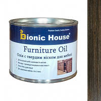 Масло для мебели Furniture oil Bionic House с твердым воском профессиональное Черное