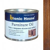 Масло для мебели Furniture oil Bionic House с твердым воском профессиональное Миндаль