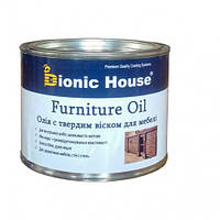 Олія для меблів Furniture oil Bionic House з твердим воском професійна Прозора