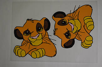 Термонаклейка на одяг Simba