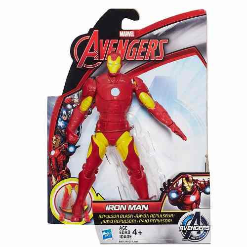 Игровая подвижная фигурка супергерой Hasbro Железный Человек Iron Man Avengers Initiative Repulsor Blast Gold - фото 1 - id-p1353002107