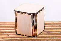 Коробка скринька куб з кришкою AVA-31201