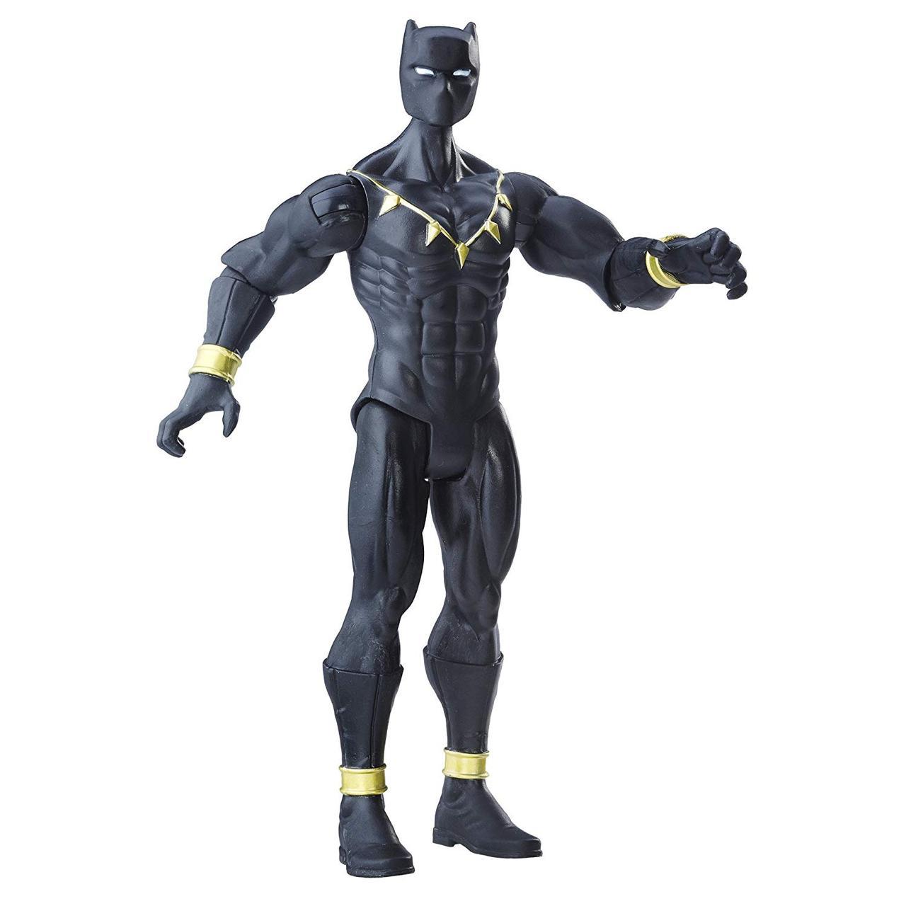 Игровая фигурка супергерой Hasbro Черная Пантера Мстители Black Panther Avengers Basic игрушка для детей Gold - фото 2 - id-p1353003341