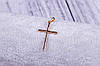 Тонкий хрестик, хрестик жіночий, фото 2