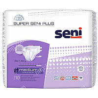 Подгузники для взрослых Super Seni Plus medium 10 шт