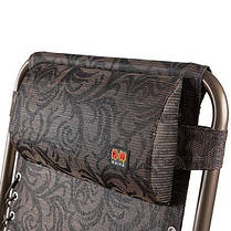 Шезлонг 8009-1 ПВХ+террілен, ширина 68см, фото 5