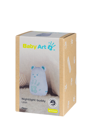 Дитячий нічник із відбитком ручки малюка ТМ Baby Art BUDDY, фото 1