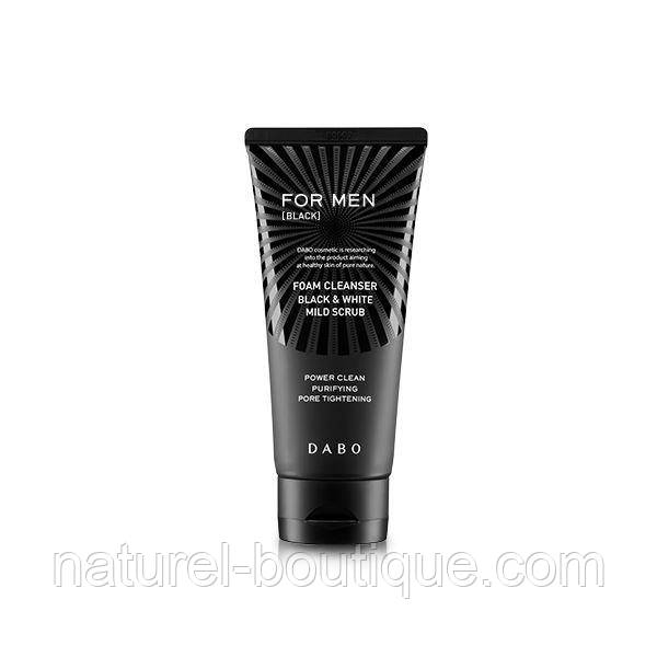 Пінка для вмивання обличчя Dabo Homme Black Force Foam
Cleanser з чорним вугіллям для чоловіків