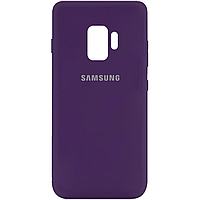 Силиконовый чехол Silicone Cover на телефон Samsung Galaxy S9/ Самсунг S9