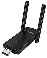 USB 3.0 WiFi Comfast CF-924AC RTL8812BU 2.4/5.8Ггц 1300 Мбіт/с адаптер - мережева бездротова карта