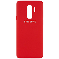 Силиконовый чехол Silicone Cover на телефон Samsung Galaxy S9 Plus / Самсунг S9 Plus