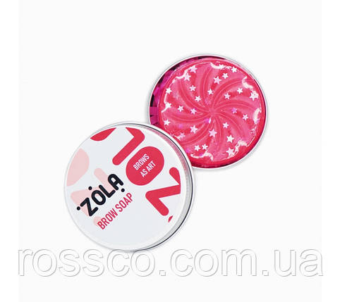 ZOLA Мило для брів для фіксації волосків 50г, фото 1