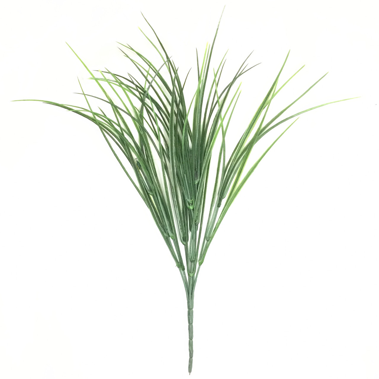Декоративна трава. Штучна осока зелена 40 см пластик, фото 1