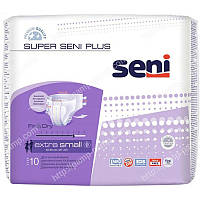 Подгузники для взрослых SUPER SENI PLUS extra small 10 шт